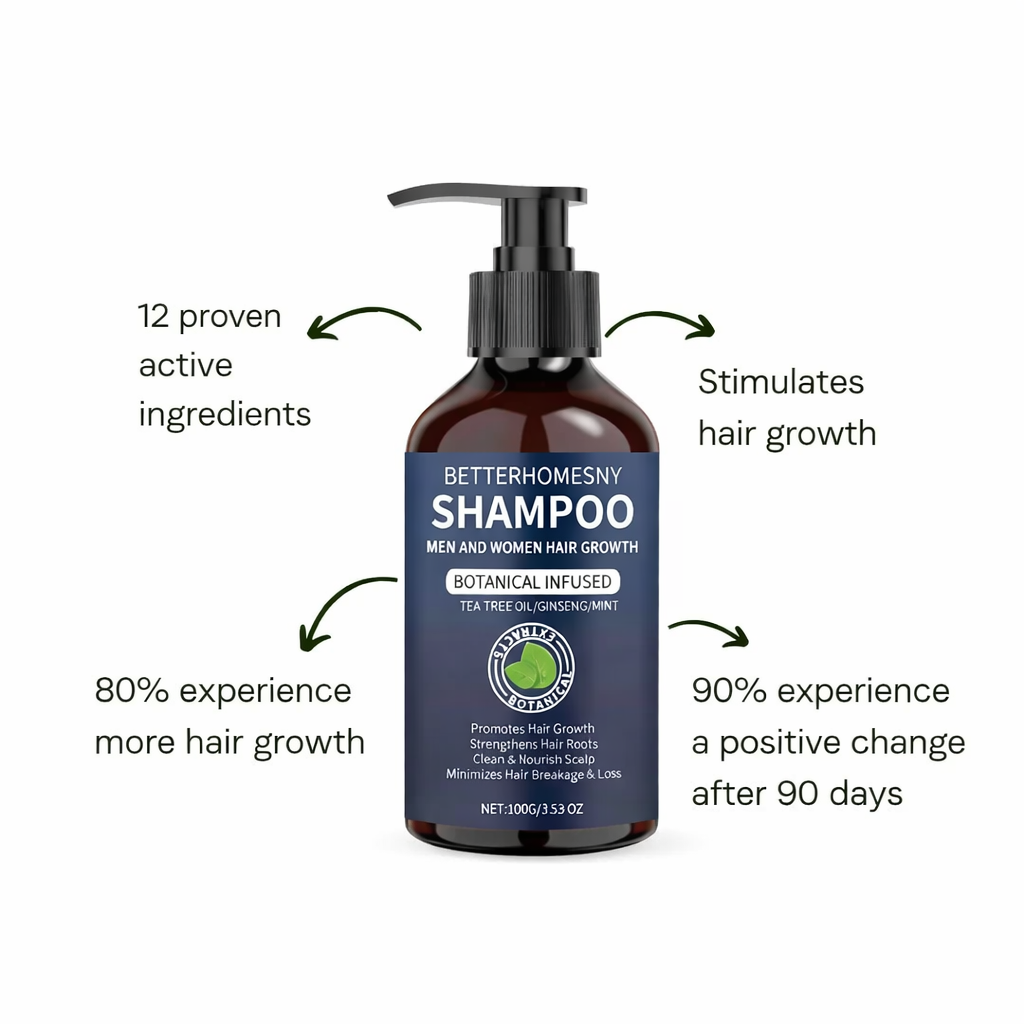 Organic Rosemary Hair Growth Shampoo for Women and Men