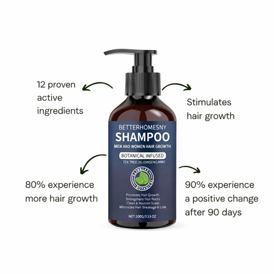 Organic Rosemary Hair Growth Shampoo for Women and Men