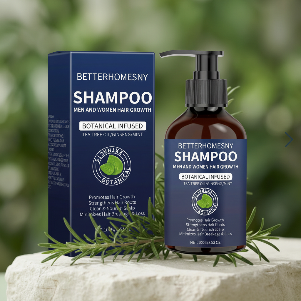 Organic Rosemary Hair Growth Shampoo for Women and Men