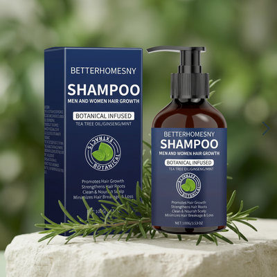 Organic Rosemary Hair Growth Shampoo for Women and Men