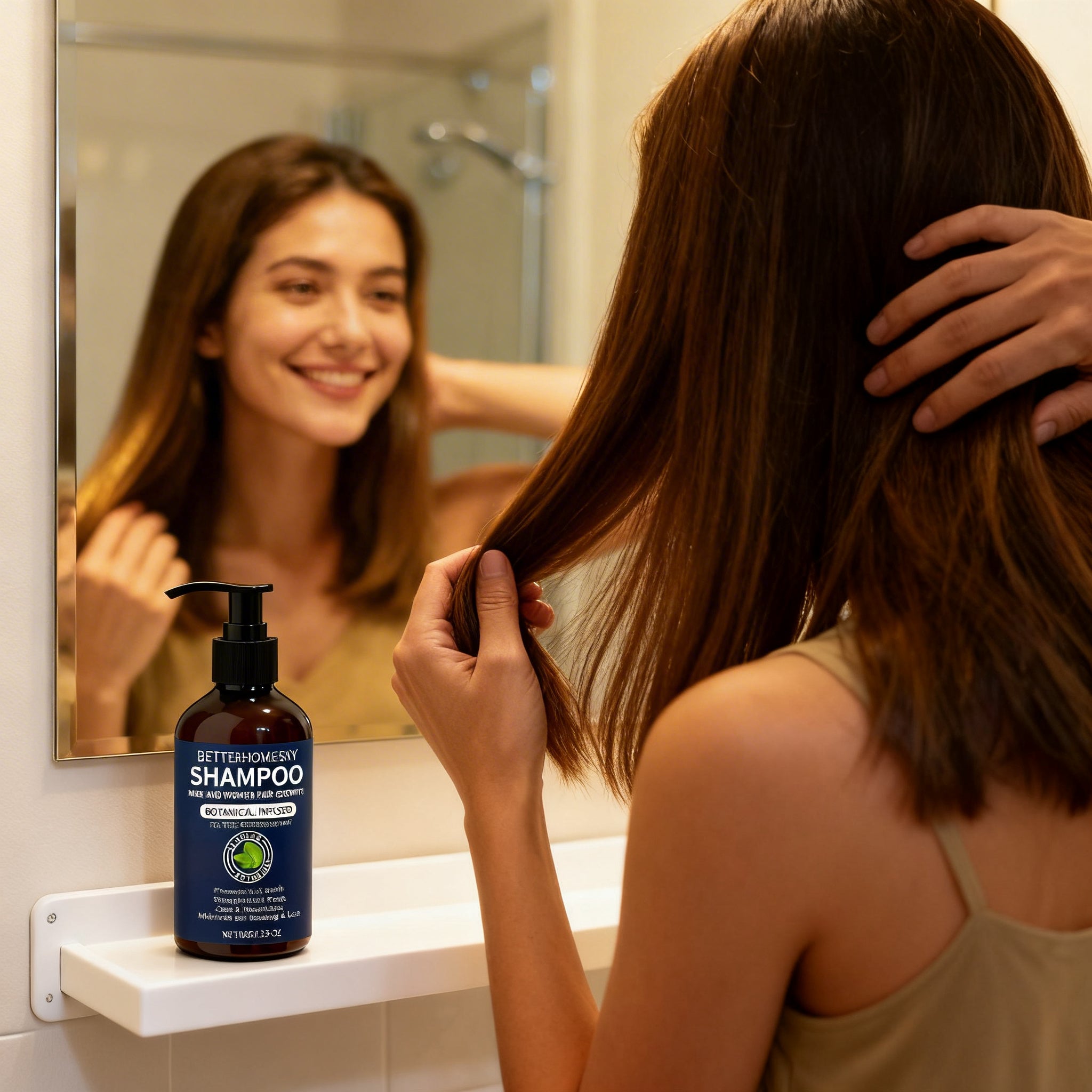 Organic Rosemary Hair Growth Shampoo for Women and Men